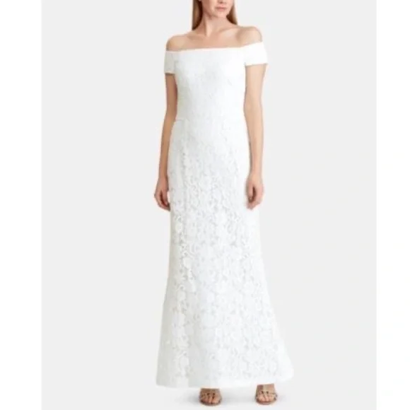 lauren ralph lauren off the shoulder lace dress Off the Shoulder Lauren Ralph Lauren for Women